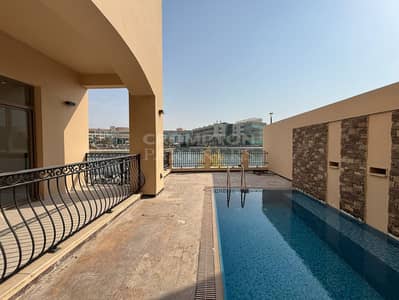 4 Bedroom Villa for Rent in Al Raha Beach, Abu Dhabi - Move-in Ready | Water Front | With Private Pool