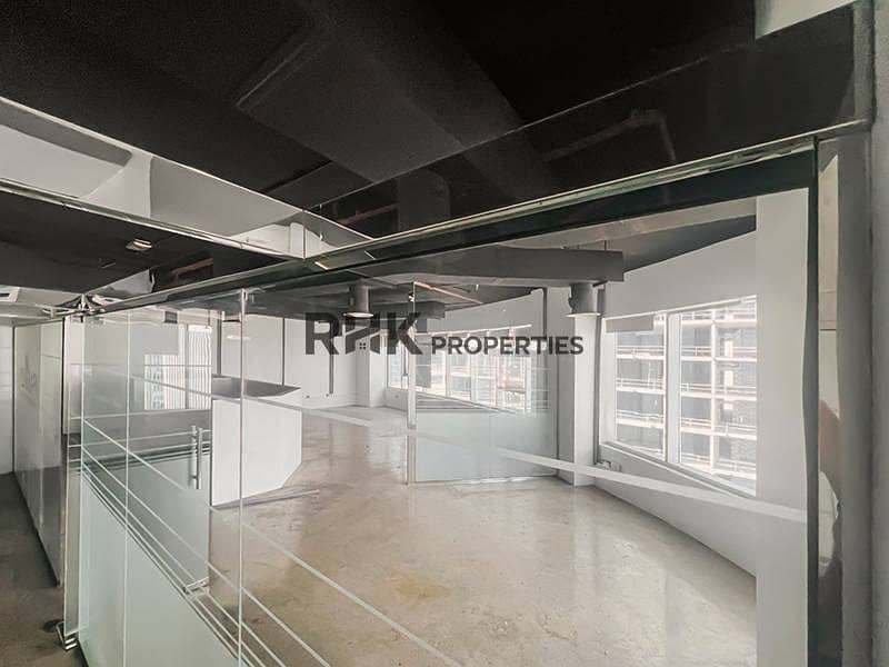 10 Commercial office floor for lease in Ontario Tower Business Bay with floor-to-ceiling windows