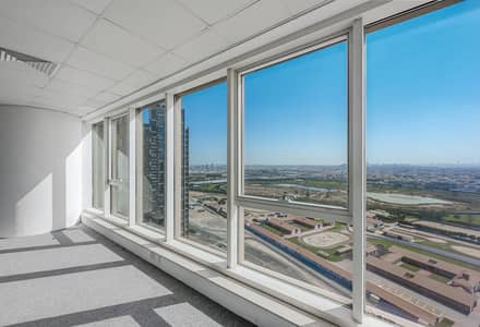 Office for Rent in Business Bay, Dubai - Vacant and | Fitted | Racecourse View