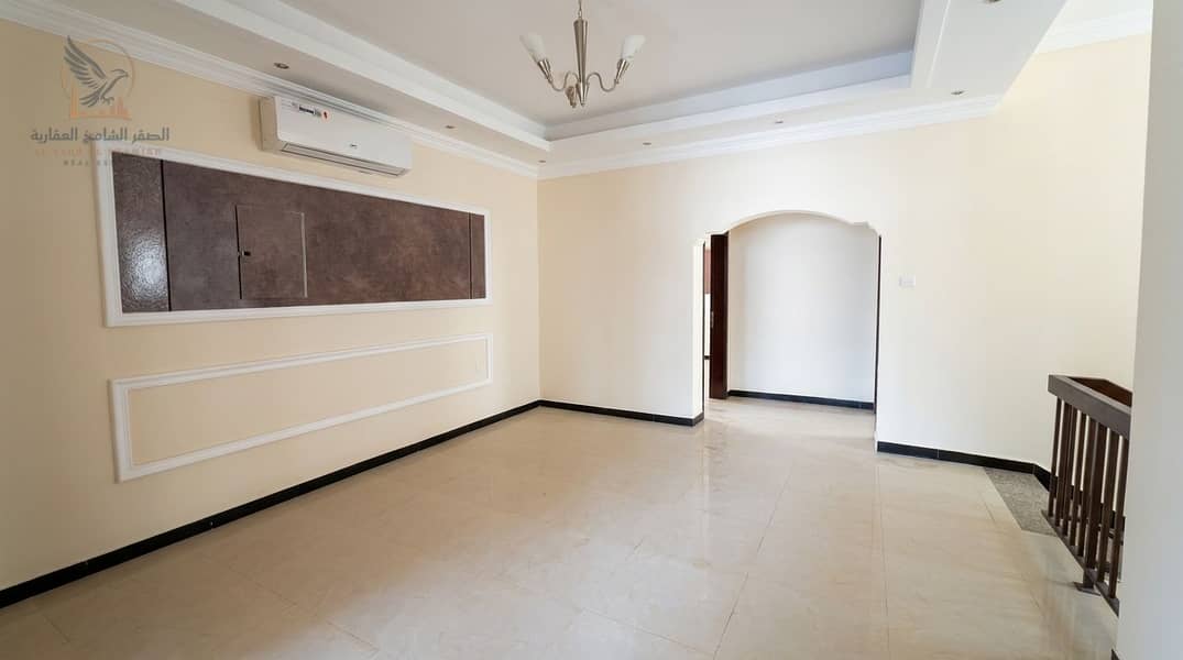 12 فيلا تجارية للإيجار في الروضة 1 عجمان 5 غرف ومجلس وصالة وغرفة خادمة مع باركن داخلي مغطى ومساحة داخلية كبيرة 18. jpeg