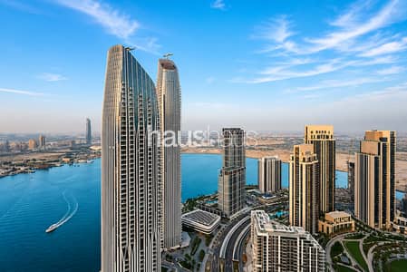 2 Bedroom Apartment for Sale in Dubai Creek Harbour, Dubai - Vacant on Transfer | High Floor | Furnished