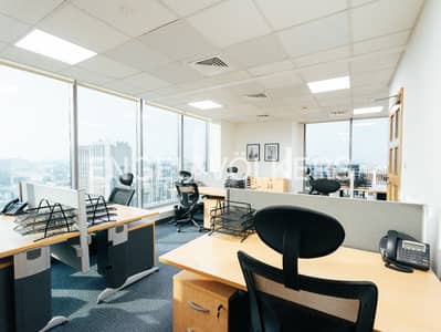 Office for Rent in Sheikh Zayed Road, Dubai - Plug and Play Office for 10 | Bills Included | SZR