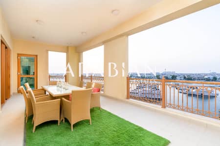 3 Bedroom Apartment for Sale in Palm Jumeirah, Dubai - Eye-Level Full Sea & Atlantis View | 3BR + Maid