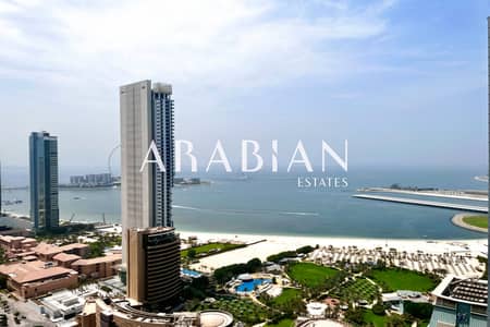 1 Bedroom Flat for Sale in Dubai Marina, Dubai - Newly Renovated | Full Sea View | High Floor