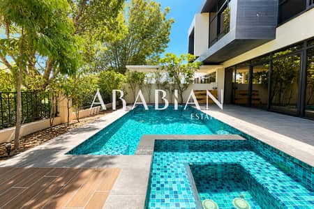 4 Bedroom Townhouse for Rent in DAMAC Hills, Dubai - Park View | Private pool | Single row 4 Bedroom Townhouse for Rent in DAMAC Hills, Dubai - Park View | Private pool | Single row