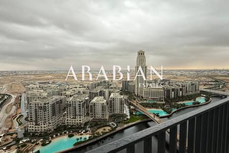 3 Bedroom Flat for Rent in Dubai Creek Harbour, Dubai - Panoramic View | Plus Maid | Large Living Space