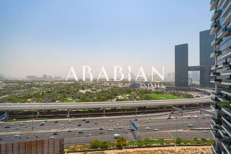 2 Bedroom Flat for Rent in Wasl 1, Dubai - Large Layout l Fully Furnished Option l High Floor