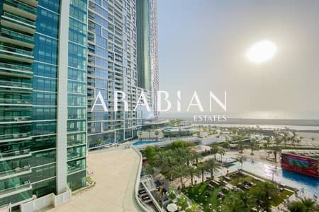 2 Bedroom Flat for Rent in Jumeirah Beach Residence (JBR), Dubai - Sea View l Vacant | Furnished I Spacious I