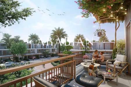 4 Bedroom Townhouse for Sale in DAMAC Hills 2 (Akoya by DAMAC), Dubai - Corner plot | Single Row | Close to Malibu Beach