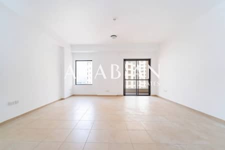 1 Bedroom Apartment for Rent in Jumeirah Beach Residence (JBR), Dubai - Spacious 1 BR | Largest Layout | 2 Balconies