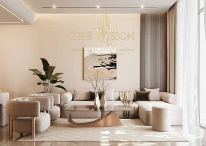 2 Bedroom Apartment for Sale in Al Alia, Ajman - LIVING ROOM 2. jpg