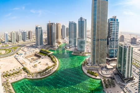 1 Bedroom Flat for Rent in Jumeirah Lake Towers (JLT), Dubai - Lakefront Views | Furnished 1BR | Near Metro