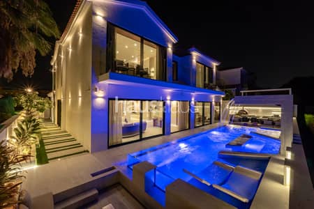 6 Bedroom Villa for Sale in Jumeirah Golf Estates, Dubai - Turn Key | Luxurious and Unique Features | Spa