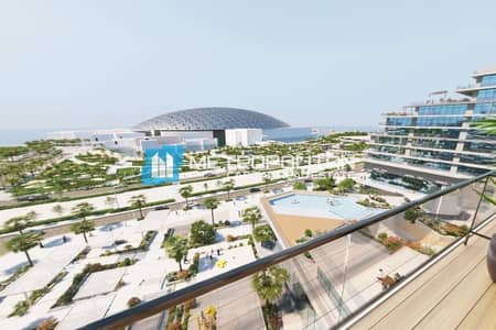 2 Bedroom Apartment for Sale in Saadiyat Island, Abu Dhabi - Full Louvre View | Premium 2BR+M | Wide Terrace 2 Bedroom Apartment for Sale in Saadiyat Island, Abu Dhabi - Full Louvre View | Premium 2BR+M | Wide Terrace