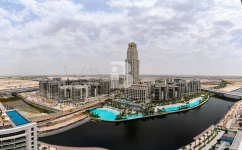 2 Bedroom Flat for Rent in Dubai Creek Harbour, Dubai - Elegant | Lagoon Views | Hotel Luxury