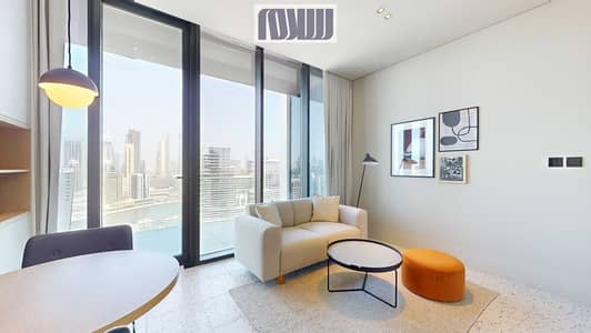 Estudio para en Alquiler en Business Bay, Dubai - UPSIDE-Living-The-Modern-Burj-Khalifa-Views-09122023_152402. jpg
