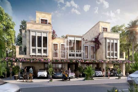 5 Bedroom Townhouse for Sale in DAMAC Lagoons, Dubai - Corner Unit | First Row from Lagoon | Vastu Unit