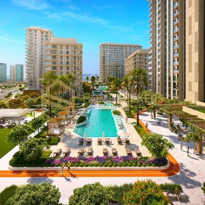 2 Cпальни Апартаменты Продажа в Остров Аль Рим, Абу-Даби - tara-park-swimming-pool-view. jpg