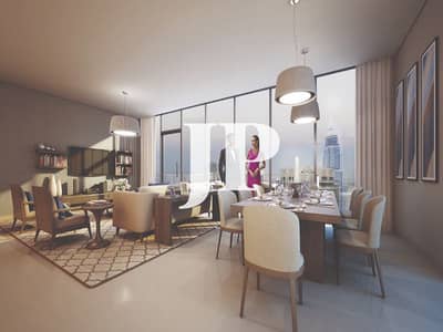 2 Bedroom Apartment for Sale in Downtown Dubai, Dubai - DINING LIVING AREA (2). jpg