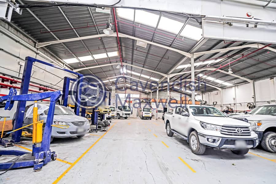 Automotive Workshop with an Office | Next to Metro