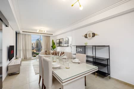 2 Bedroom Flat for Sale in Jumeirah Lake Towers (JLT), Dubai - Fully Furnished 2BR | Full Lake View | High Floor