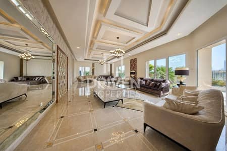 8 Bedroom Villa for Rent in Emirates Hills, Dubai - Lake View | Fully Furnished Villa | 5 Parking
