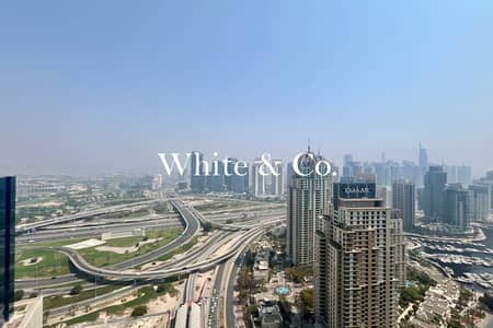 2 Bedroom Flat for Rent in Dubai Marina, Dubai - Golf Views | High Floor | Largest Layout