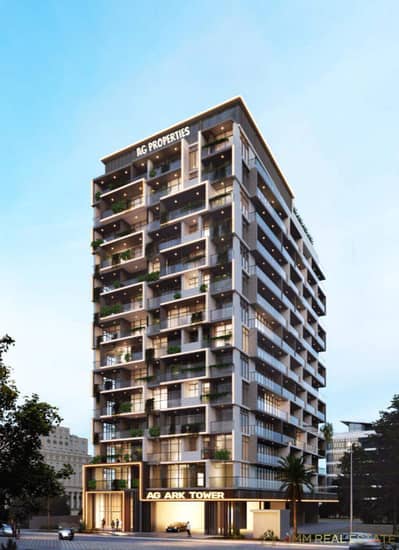 1 Bedroom Flat for Sale in Dubai Land Residence Complex (DLRC), Dubai - Furnished 1BR Apartment | AG Ark Tower | Balcony & City Views