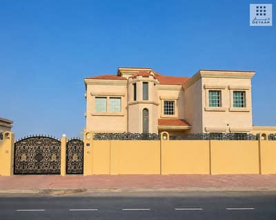 7 Schlafzimmer Villa zum zur Miete in Al Khawaneej, Dubai - 01_Front_View. png 7 Schlafzimmer Villa zum zur Miete in Al Khawaneej, Dubai - 01_Front_View. png
