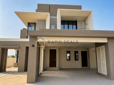 4 Bedroom Villa for Rent in Jebel Ali Village, Dubai - Brand New 4BR+M Corner Villa | Single Row | Vacant