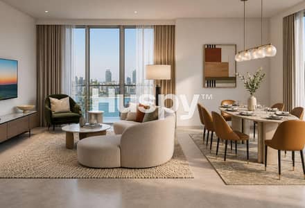 3 Schlafzimmer Wohnung zum zum Verkauf in Dubai Harbour, Dubai - Wohnung in Dubai Harbour，Emaar Beachfront，Beachgate by Address, 3 schlafzimmer, 7215888 AED - 16317168