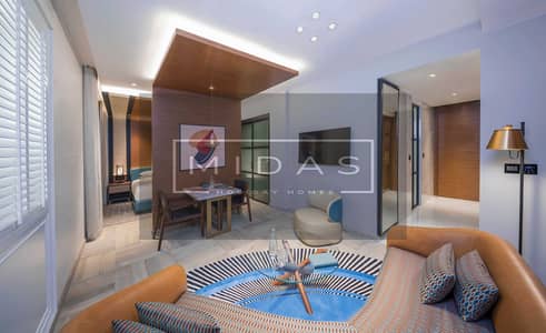 朱美拉棕榈岛， 迪拜 酒店式公寓待租 - Studio Designer Residence-01 Room. jpg