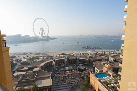 2 Bedroom Hotel Apartment for Rent in Jumeirah Beach Residence (JBR), Dubai - BREATHTAKING SEA VIEW | SPACIOUS 2-BEDROOM IN AMWAJ