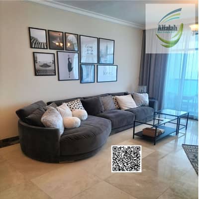 3 Bedroom Apartment for Rent in Corniche Ajman, Ajman - bar code. jpg