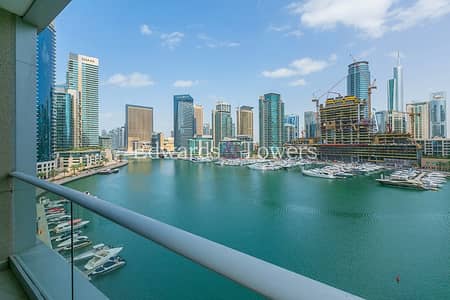 2 Bedroom Flat for Rent in Dubai Marina, Dubai - Exclusive | Full Marina view | 2 Bed + Study