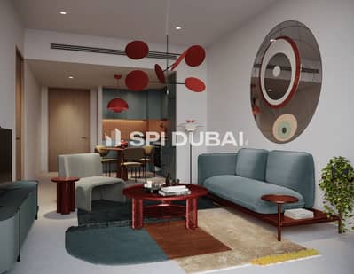 2 habitaciones Apartamento para en Venta en Business Bay, Dubai - 1BR-LIVING. jpg