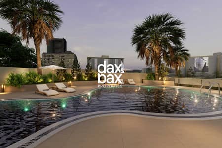 2 Slaapkamers Appartement te Koop in Jumeirah Village Circle (JVC), Dubai - Amaris Residences_Clubhouse Outdoor Pool 1. png 2 Slaapkamers Appartement te Koop in Jumeirah Village Circle (JVC), Dubai - Amaris Residences_Clubhouse Outdoor Pool 1. png