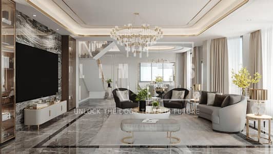 4 Slaapkamers Villa te Koop in Dubai Investments Park (DIP), Dubai - Living room 15. jpg