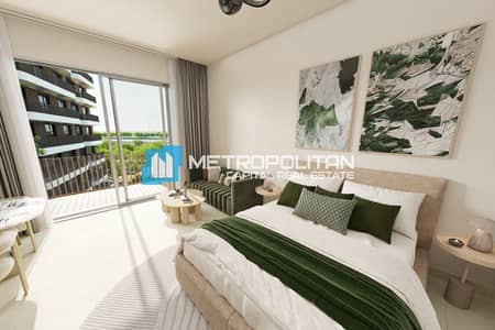 Studio for Sale in Yas Island, Abu Dhabi - Fully Furnished| Studio w/ Balcony| Premium Living