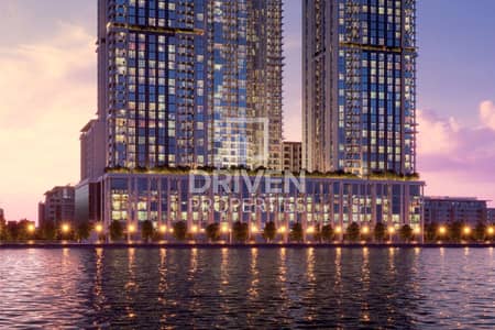 2 Bedroom Flat for Sale in Sobha Hartland, Dubai - Burj Khalifa View | Mid Floor | Close to OP Deal