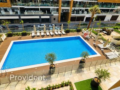 Studio for Sale in Azizi Riviera, Dubai - Pool View | Fully Furnished | High ROI