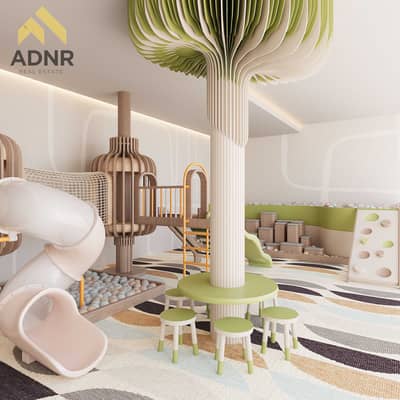 1 Slaapkamer Appartement te Koop in Al Alia, Ajman - Kids Play Area. jpg