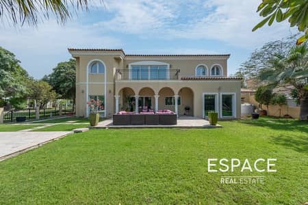 5 Bedroom Villa for Sale in Green Community, Dubai - Vacant Now | Huge Plot | Single Row