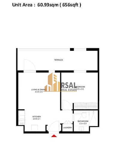 1 Bedroom Flat for Sale in Aljada, Sharjah - IMG-20260815-WA0118. jpg