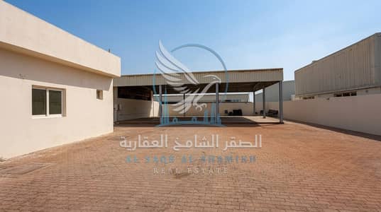 Mixed Use Land de à à louer à Al Sajaa, Sharjah - Steel Shed Inside the Yard. jpeg Mixed Use Land de à à louer à Al Sajaa, Sharjah - Steel Shed Inside the Yard. jpeg