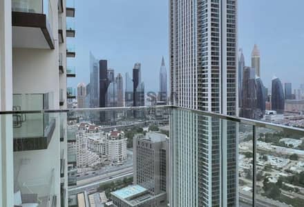 2 Bedroom Apartment for Rent in Za'abeel, Dubai - Vacant | High Floor | City View | Semi Furnished