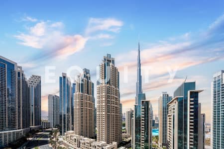 2 Bedroom Flat for Sale in Downtown Dubai, Dubai - Vacant on Transfer | Burj Khalifa View | Mid Floor