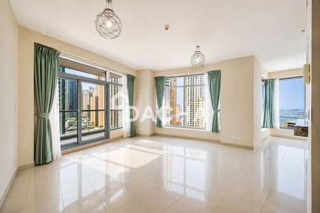 1 Bedroom Flat for Rent in Dubai Marina, Dubai - Largest 1BR | Marina View | Unfurnished 1 Bedroom Flat for Rent in Dubai Marina, Dubai - Largest 1BR | Marina View | Unfurnished