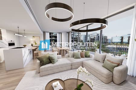2 Bedroom Apartment for Sale in Saadiyat Island, Abu Dhabi - Large 2BR | Maids+Study | Garden View | Beachfront
