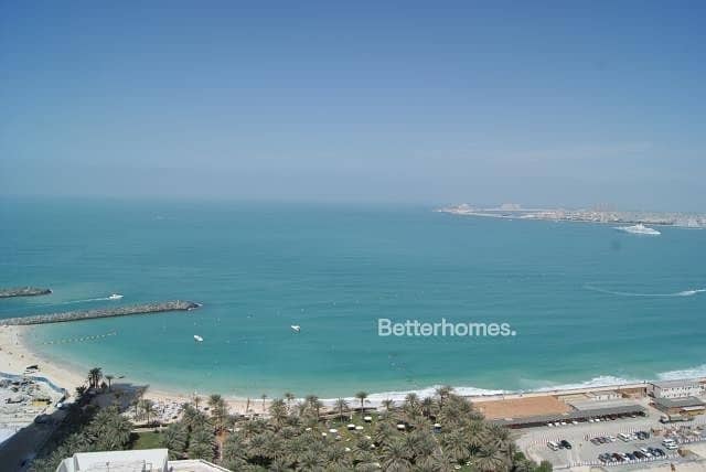 Large 2 bed - High Floor - Full sea view